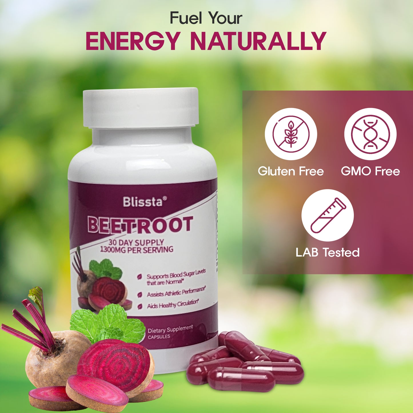 Blissta™️ Organic Beet Root