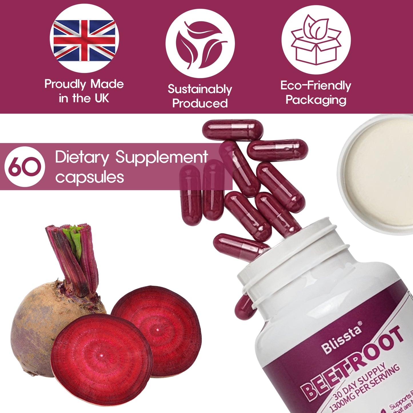 Blissta™️ Organic Beet Root