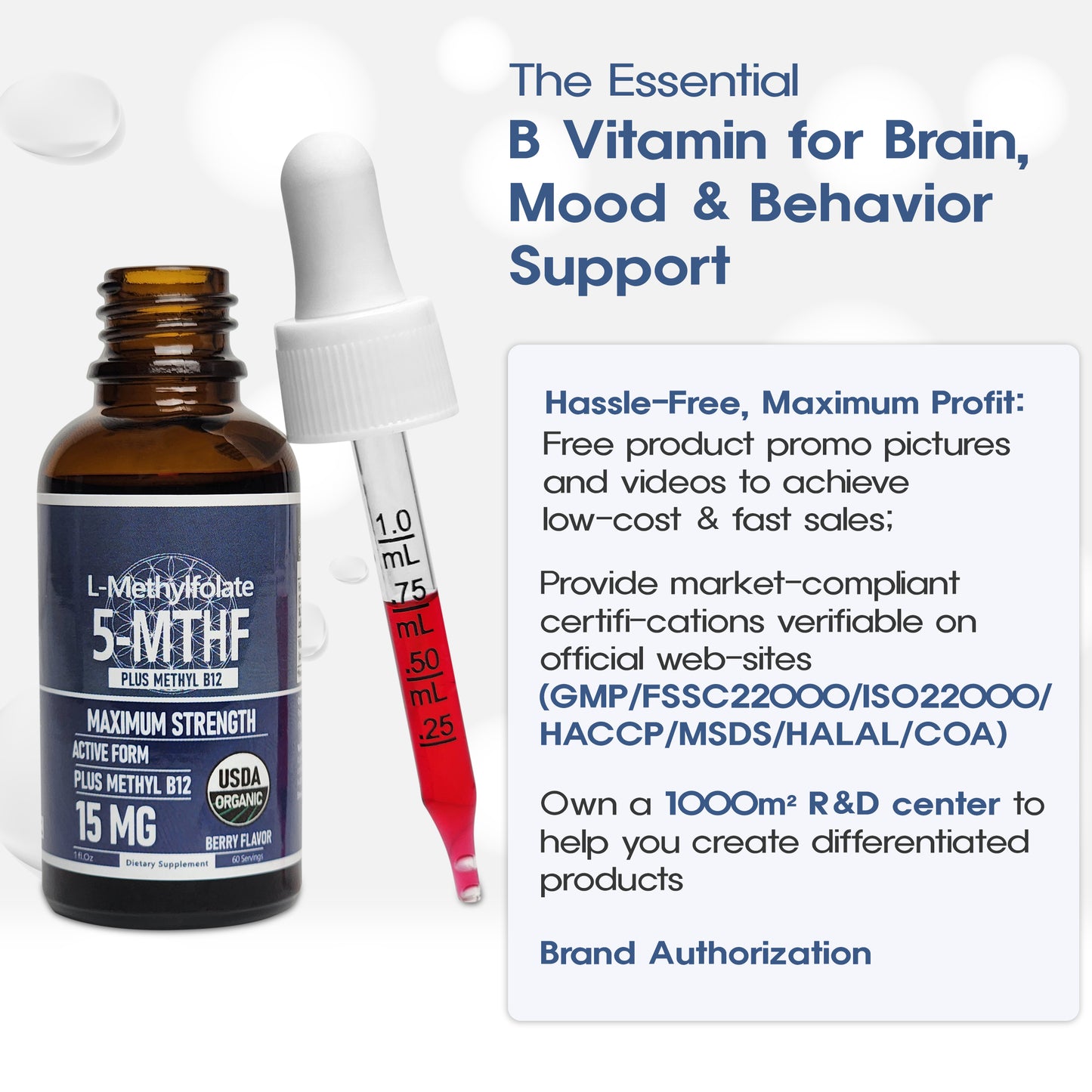 Blissta™️ L Methyl Folate