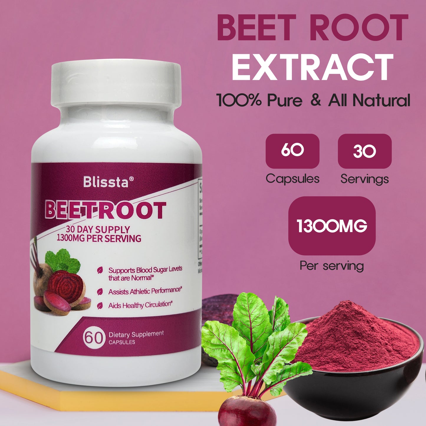 Blissta™️ Organic Beet Root