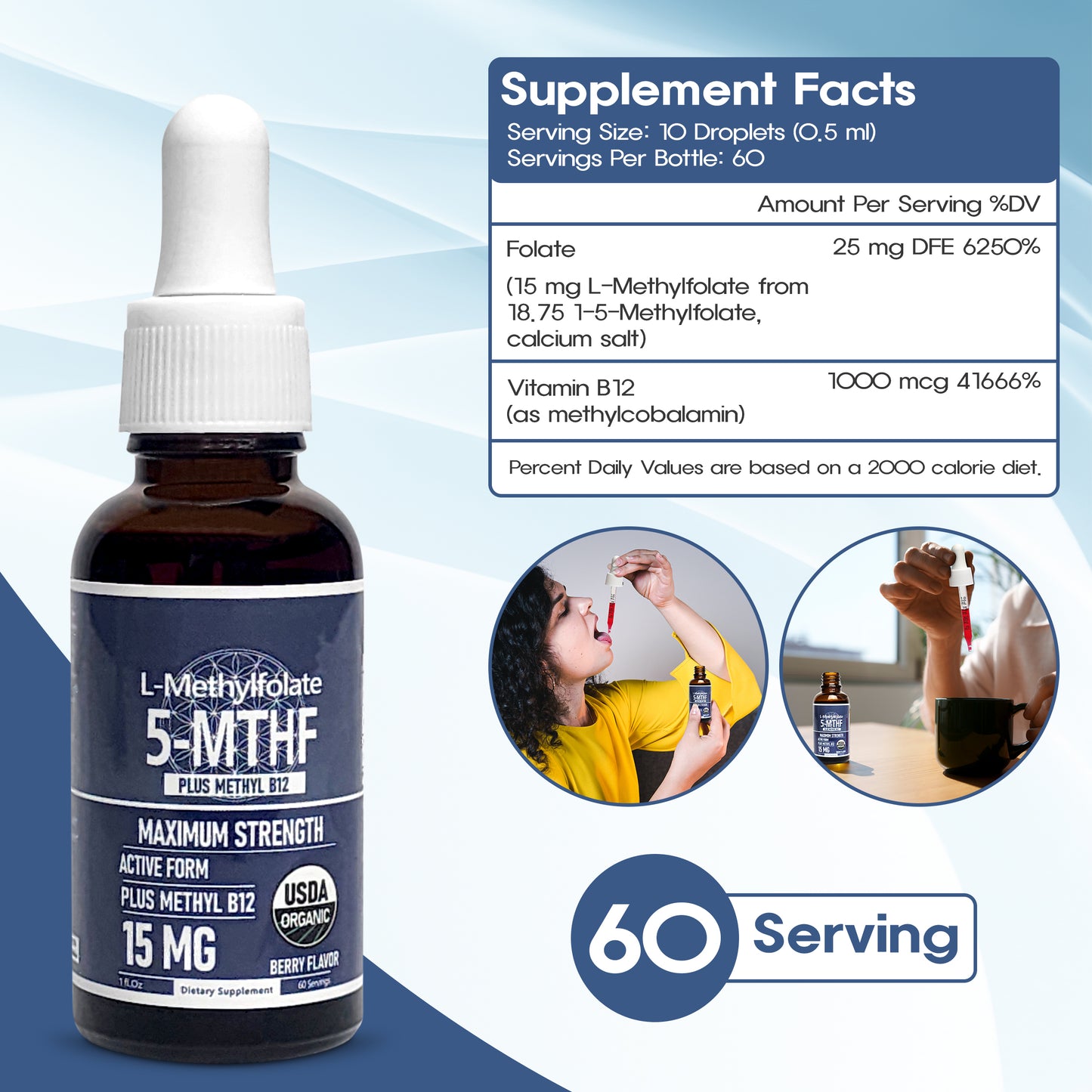 Blissta™️ L Methyl Folate