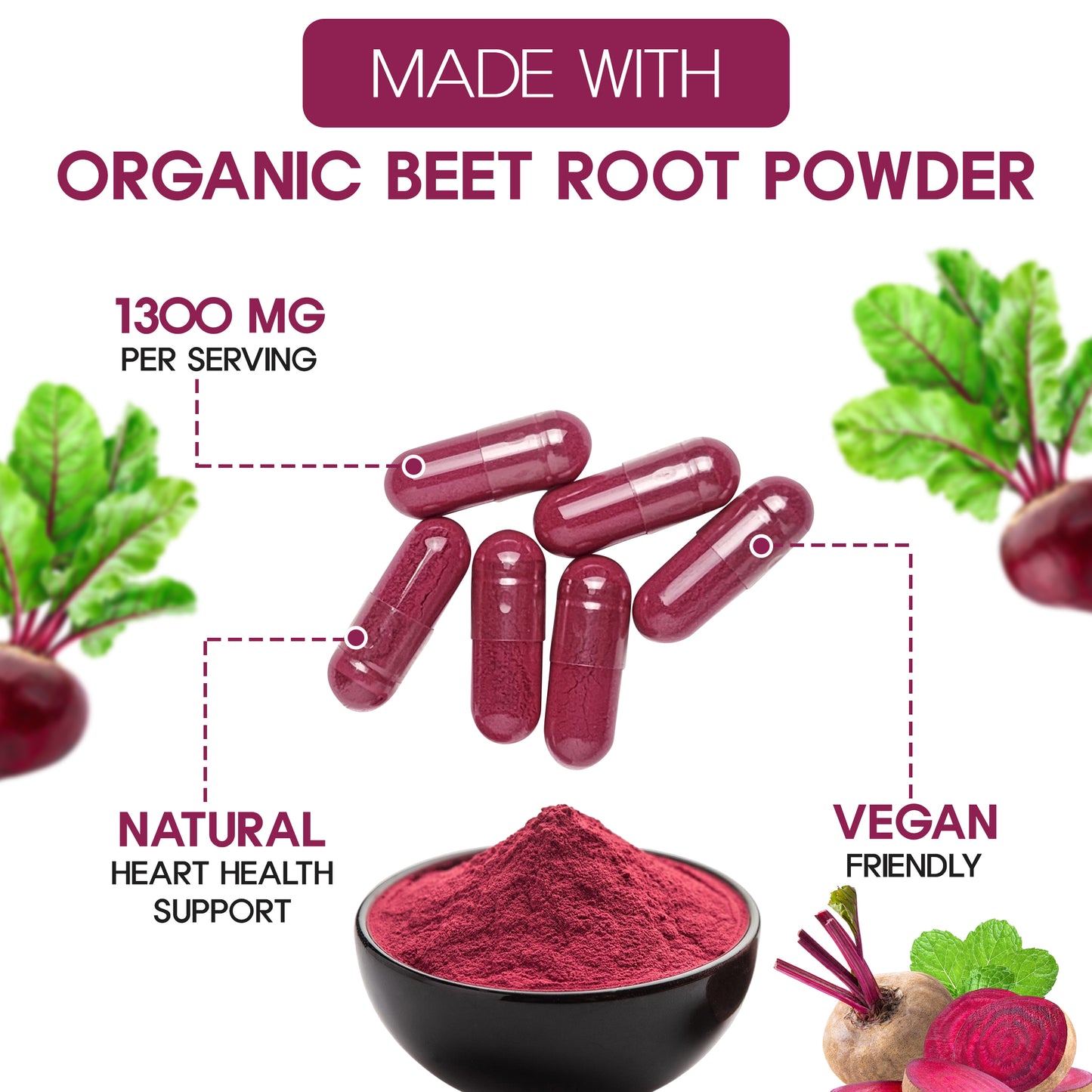 Blissta™️ Organic Beet Root