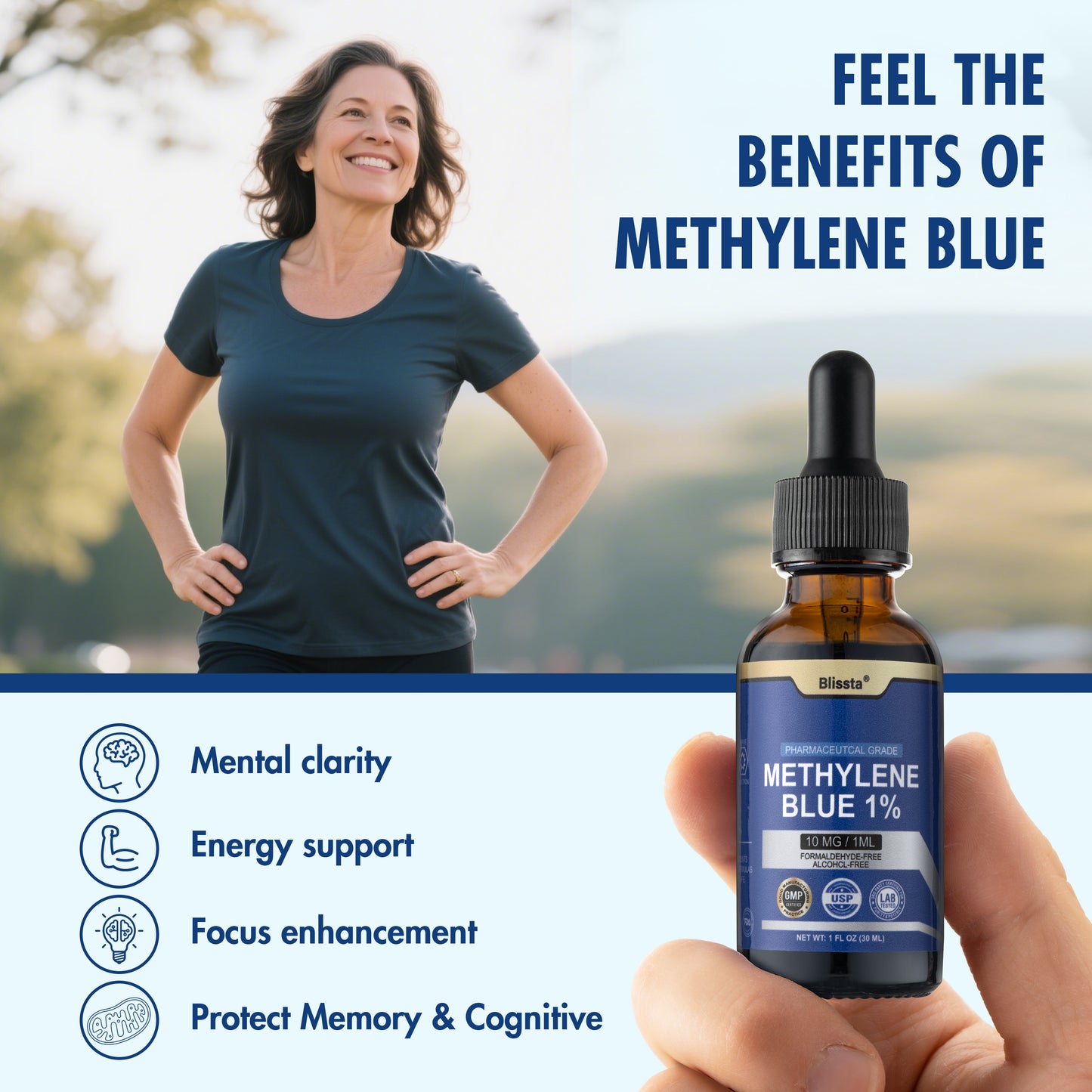 Blissta™️ USP Grade Methylene Blue