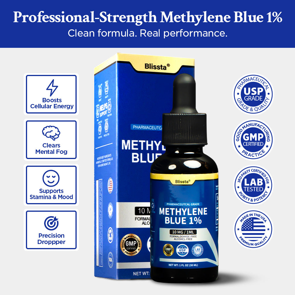 Blissta™️ USP Grade Methylene Blue 1%