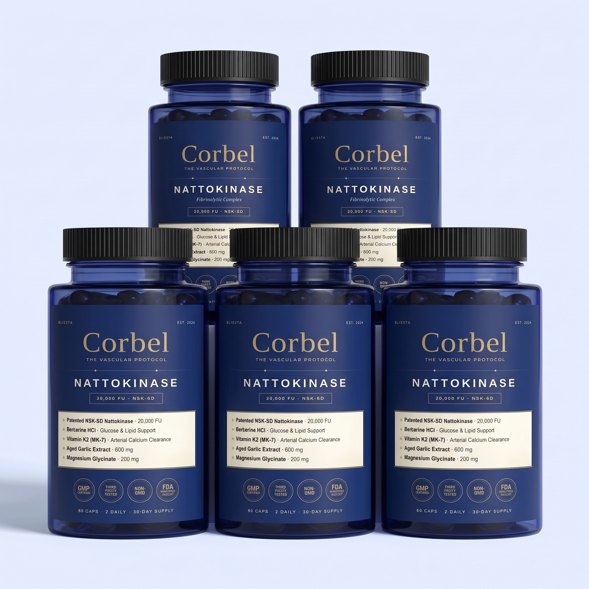 Corbel® Nattokinase Fibrinolytic Complex