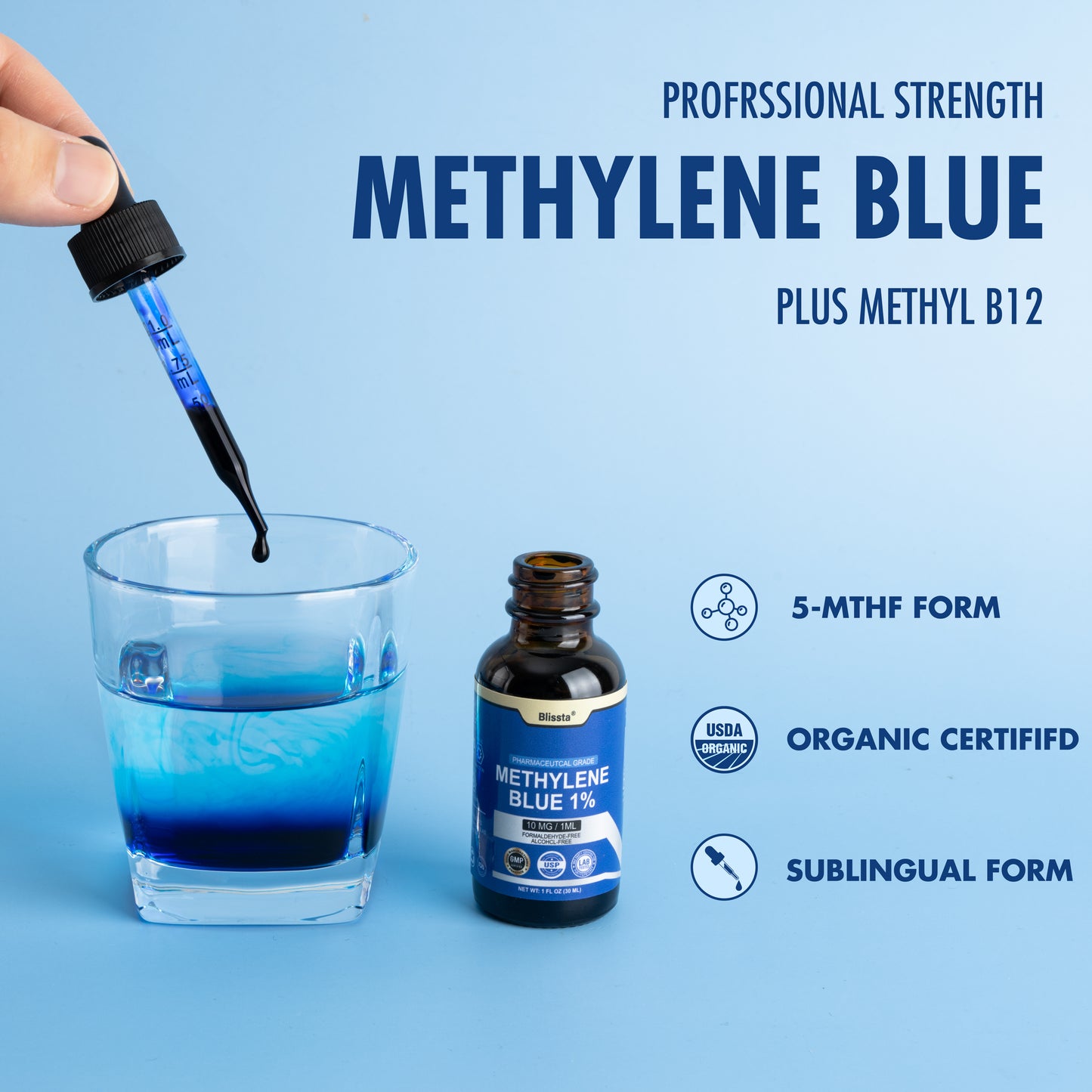 Blissta™️ USP Grade Methylene Blue