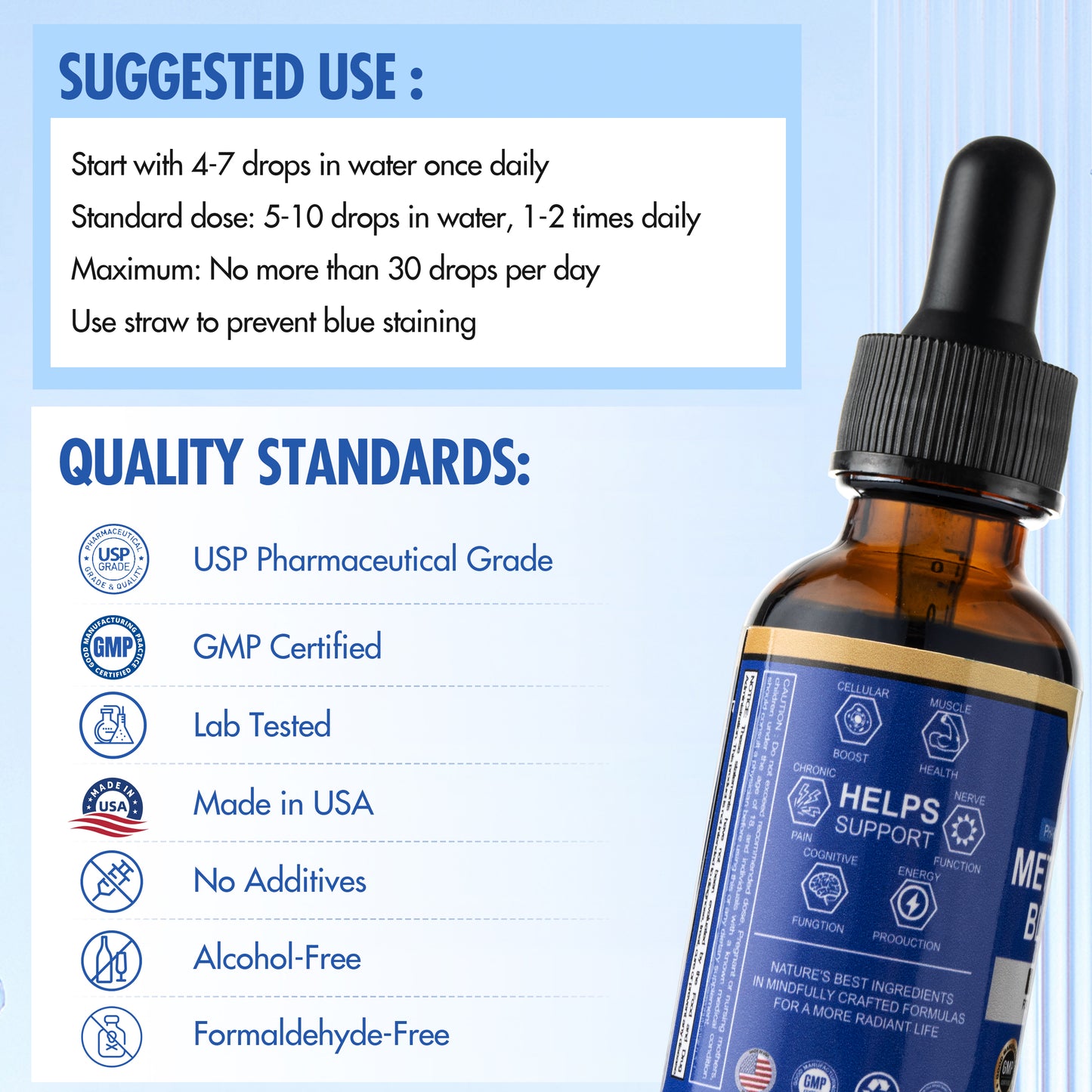 Blissta™️ USP Grade Methylene Blue