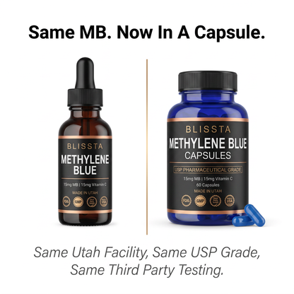 Blissta® USP Grade Methylene Blue Capsules
