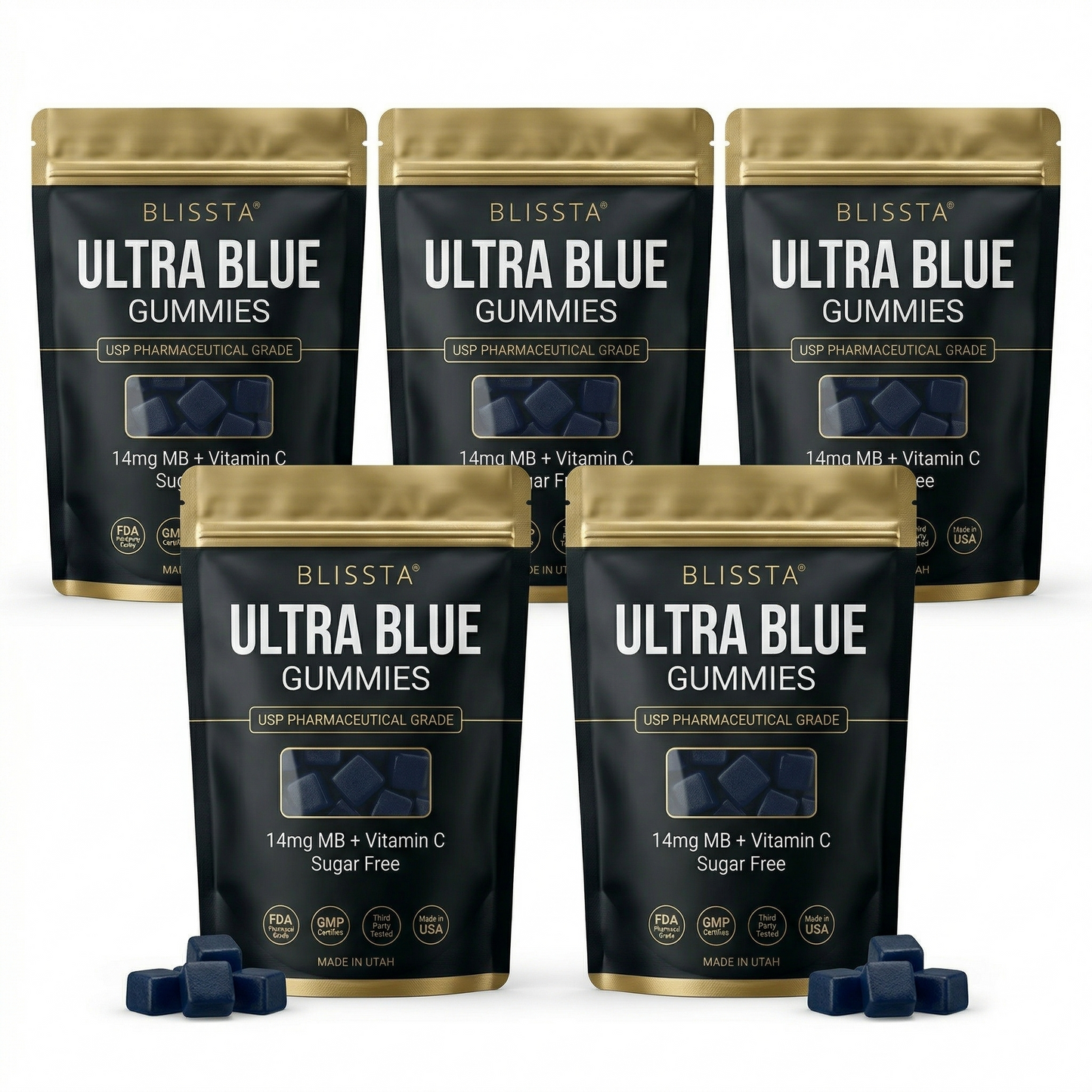 BLISSTA® ULTRA BLUE GUMMIES