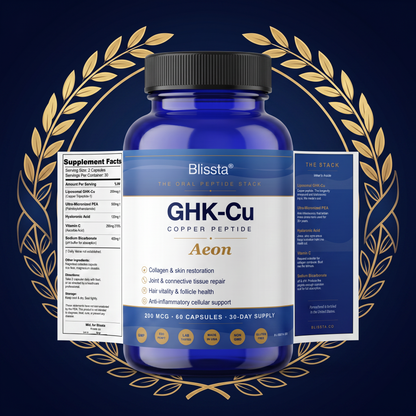 Blissta® Aeon™ GHK-Cu Oral Peptide Stack