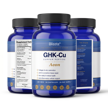 Blissta® Aeon™ GHK-Cu Oral Peptide Stack