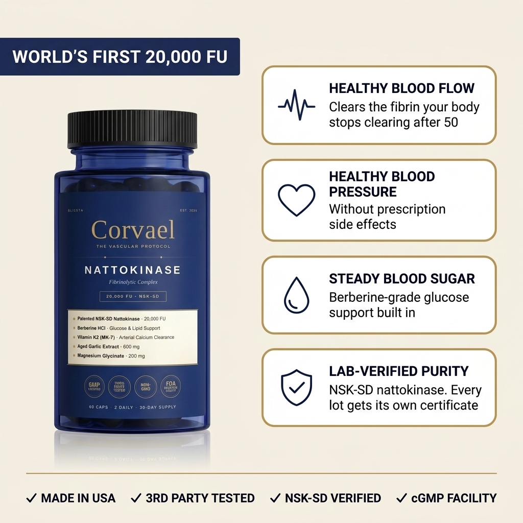 Corvael® Nattokinase Fibrinolytic Complex