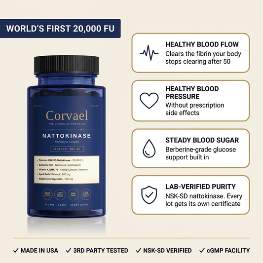 Corvael® Nattokinase Fibrinolytic Complex