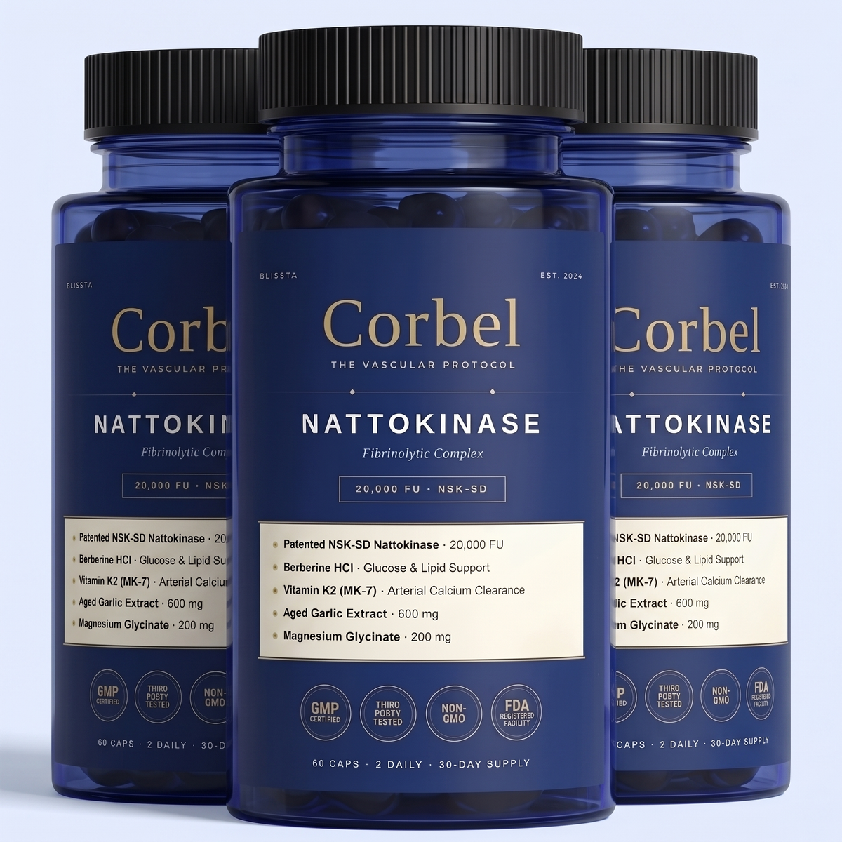 Corbel® Nattokinase Fibrinolytic Complex
