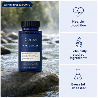 Corbel® Nattokinase Fibrinolytic Complex