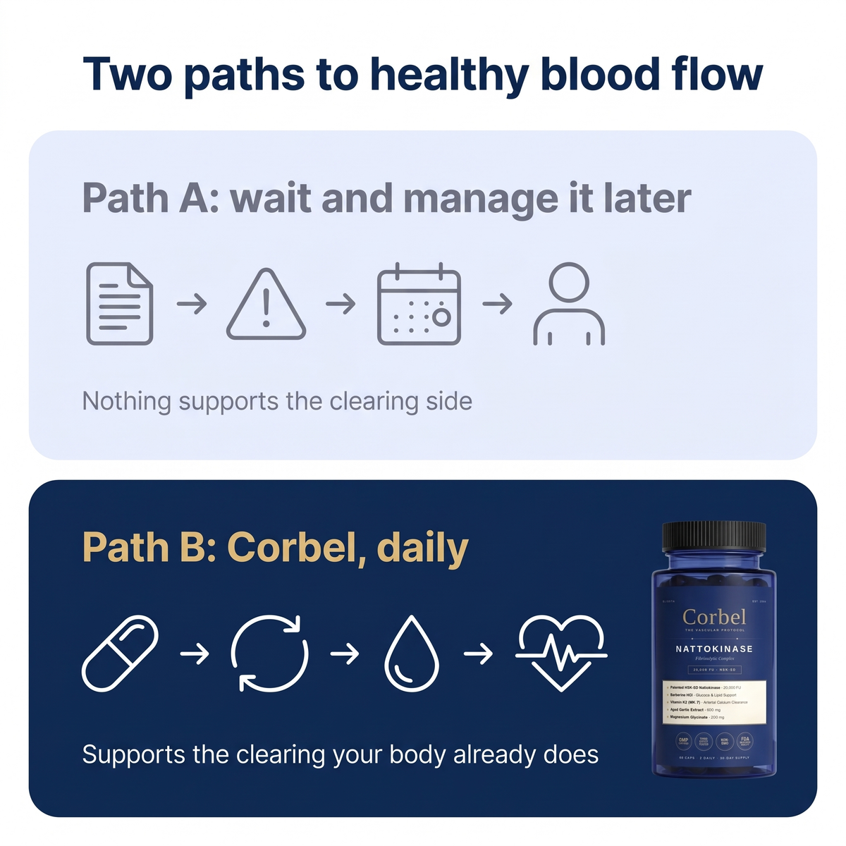 Corbel® Nattokinase Fibrinolytic Complex