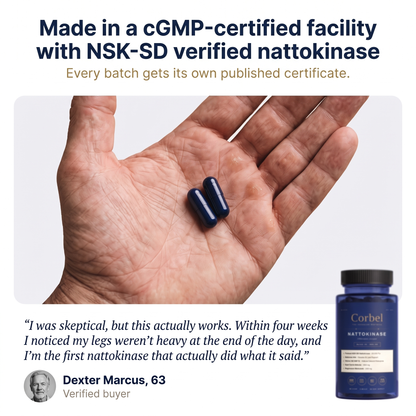 Corbel® Nattokinase Fibrinolytic Complex