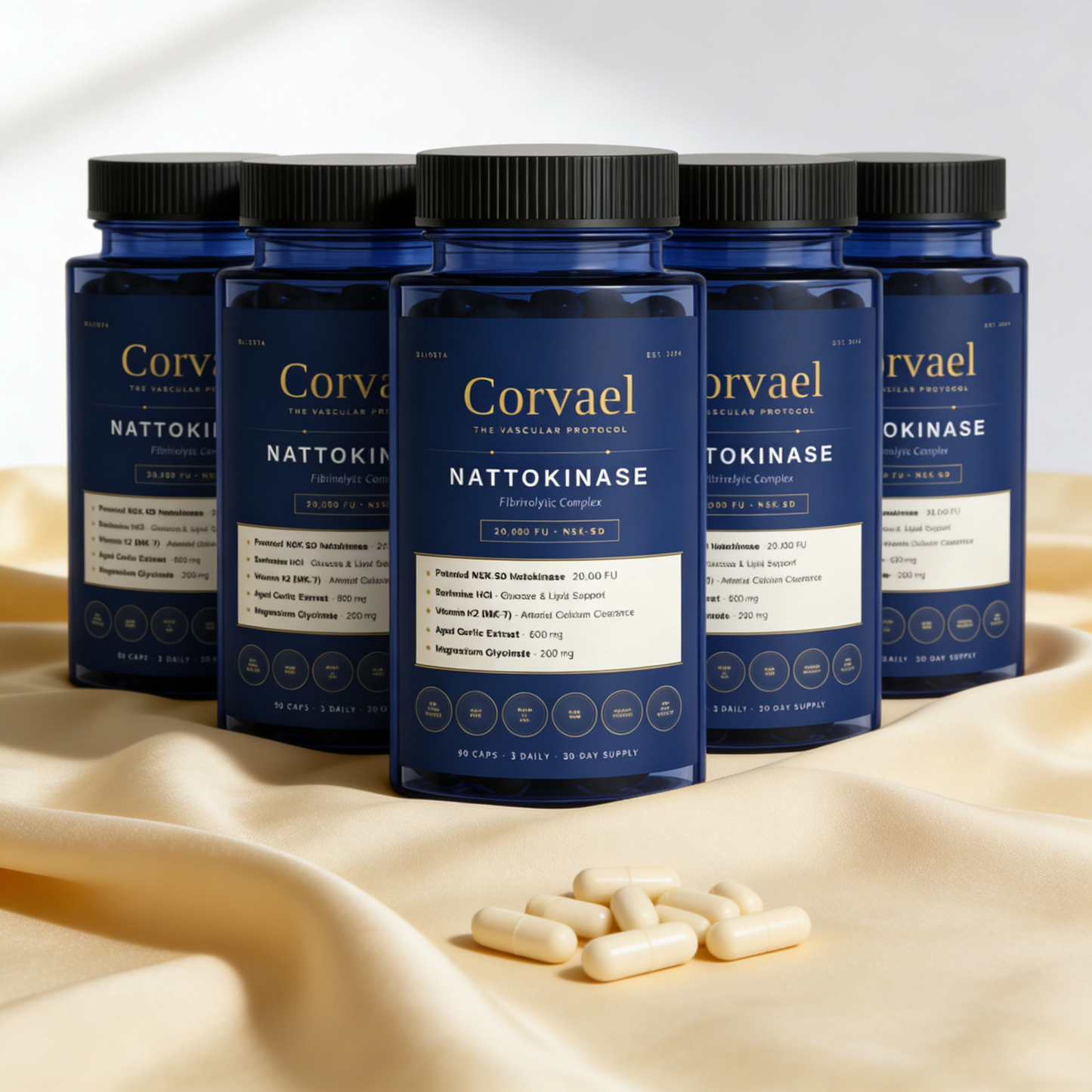 Blissta® Corvael NATTOKINASE Fibrinolytic Complex