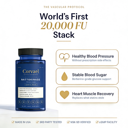 Blissta® Corvael NATTOKINASE Fibrinolytic Complex